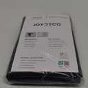 Joydeco Black Blackout Curtains 96 Inches Long, Thermal Insulated Black Out Curtains 2 Panels Set for Bedroom, Room Darkening Drapes for Living Room Window (W52 x L96 Inch, Black) (52"W x 96"L (Pack of 2), Black)