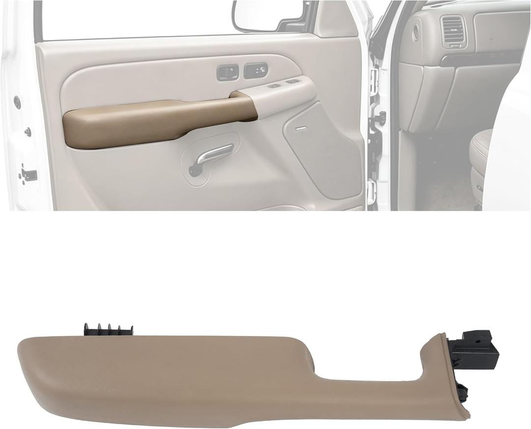 Left Door Armrest Compatible with 99-02 Sierra Yukon Suburban Tahoe