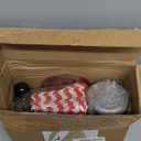 202 Pcs Popcorn Machine Supplies Set, Kernel Sifting Speed Scoop, Stainless Steel Seasoning Dredge with Handle, 200 Pcs Popcorn Bags Bundle for Home Kitchen Theater Movie Tools Supplies (1 Oz)