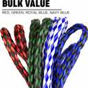 Downtown Pet Supply BRD-SLP-LDS-48PK Durable Braided Poly Dog Slip Leads, 5 Feet