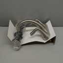 Delta Arvo Centerset Bathroom Faucet, Brushed Nickel 2-Handle Bathroom Faucet, Delta Bathroom Sink Faucet, Brushed Nickel 3-Hole Bathroom Faucet, Spotshield Stainless 25840LF-SS