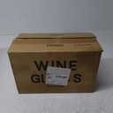 Wine Glasses Set of 8, 12oz Clear Red/White, Long Stem Wine Glasses for Party, Wedding and Home