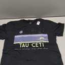 Tau Ceti T-shirt Black, Small