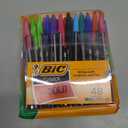 BIC Cristal Xtra Bold Ballpoint Pens, Bold Point (1.6mm), NEW ASSORTED COLORS, 48 Pack