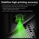 H2S/H2D/H2C Vision Encoder for Bambu Lab H2 Series, 50µm Ultra-Accuracy Calibration Plate, 5-Minute Calibration, Injection-Molded-Level 3D Print Quality, High-Precision Large-Size Prints