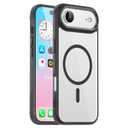 Lunivop for iPhone Air Case Clear [Compatible with Magsafe Wireless Charging] Yellowing Resistant Magnetic Transparent Cover Protection Rugged for iPhone 17 Air Phone Cases 2025 Black