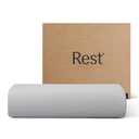 REST® Evercool®+ Top Sheet, Full/Queen Size, Light Gray, 93"X108" (1 Flat Sheet only)