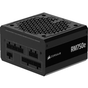 CORSAIR RM750e (2025) Fully Modular Low-Noise ATX Power Supply with 12V-2x6 Cable  ATX 3.1 & PCIe 5.1 Compliant, Cybenetics Gold Efficiency, 105C-Rated Capacitors, Modern Standby Mode  Black