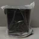 Cesun Small Bathroom Trash Can with Lid Soft Close, Step Pedal, 6 Liter / 1.6 Gallon Stainless Steel Garbage Can with Removable Inner Bucket, Anti-Fingerprint Finish (Matt Black)