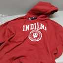 Campus Colors Long Sleeves NCAA Adult Arch & Logo Gameday Unisex Hooded Sweatshirt (Medium, Crimson)