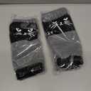 Ralcosuss Womens Cute Cat Winter Fingerless Gloves Knit Half Finger Typing Driving Glove Mitten Wrist Warmer (One Size, Black)