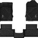 3W Floor Mats for 2021-2026 Ford Bronco 2 Door(Not for Bronco Sport & Rubberized Floor)
