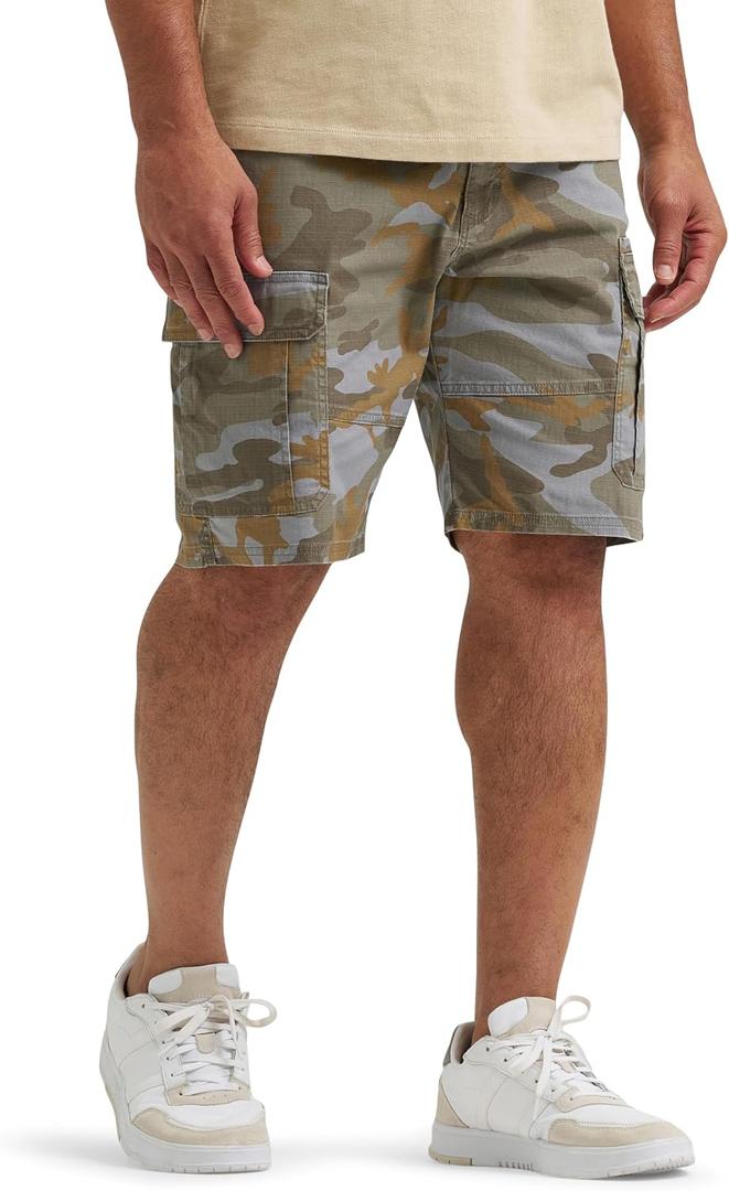 Wrangler Authentics Men's Classic Cargo Stretch Short (L)