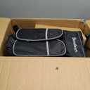 Economy Knee Scooter Steerable Knee Walker for Foot Injuries Compact Crutch Alternative with Dual Braking System (Black)