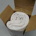 DEZENE Lumbar Pillow Covers 12x20 Ivory White (No Inserts) : Pack of 2 Cozy Soft Velvet Rectangular Modern Luxury Decorative Throw Pillow Cases for Sofa Couch Living Room Bed Home Decor