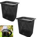 Braveboy 964-05104 964-04090A 964-04096A Grass Bag Assembly Compatible with MTD/Troy Bilt/Cub Cadet/Craftsman RZT 42 44 46 48 50 54 60 S, w/Hard Bottom (2 Pack)