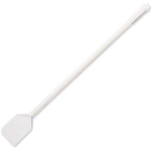 SPARTA 4135900 Plastic Paddle Scraper, Waterproof, Dishwasher Safe With Long Handle For Commercial Cleaning, 60 Inches, White
