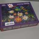 2000 Piece Puzzle for Adults,Challenging Mysterious Mosaic Flowers Puzzle - Intricate Floral Design,Recycled Paper,Sturdy Glossy Pieces,Perfect for Relaxing,Mindful Play & Game Night(39 x 28 in)