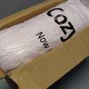 CozyLux Fleece Queen Comforter Set Blush Pink,Super Soft & Warm Fluffy Bedding with Checkered Pattern,Luxury Fuzzy Heavy Bed Set for Winter,3 Pieces,1 Comforter and 2 Pillowcases