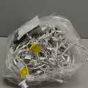 PREXTEX 300 Count Clear Christmas Tree Lights with White Wire - 60 ft Warm White Incandescent Lights for Indoor or Outdoor Use - Holiday String Light for Christmas Trees, Patios, Fences, and More