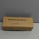 Heating Pad, Electric Heating Pad 24"X12" for Back Neck Shoulder Belly Heating Technology, Ultra-Soft Moist & Dry Therapy Heat Pad with 10 Temperature Settings 3 Timer, Automatic Switch-Off, Grey