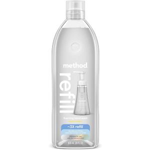 Method Foaming Hand Soap, Refill, Sweet Water, Recyclable Bottle, 28 oz, (Pack of 1) 