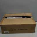 Narrow Side Table for Small Space Set of 2,3-Tier Small End Table with Shelf Holder, Slim Nightstand, Skinny Snack Couch Table in Living Room, Bedroom, Study, Kitchen and BalconyBlack