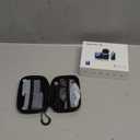 PQRQP 3 in 1 Microphone for iPhone/Android/Camera, Wireless Microphones, 328ft Transmission, 18H Battery Life, Mini Microphone for Record Interview, Vlogs, TikTok, Bags & Cases (Ebony Black)