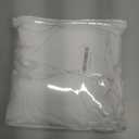 Nestl White Duvet Cover Full Size - Soft Double Brushed Full Size Duvet Cover Set, 3 Piece, with Button Closure, 1 Duvet Cover 80x90 inches and 2 Pillow Shams