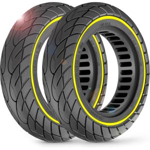 BANGTING 2-Pack 10x2.125 Tubeless Scooter Tires - Fits Models: 8.5x2.0, 8x2, 50-75-6.1, 102.0, 102-6.1, 102(54-152) | Verify Rim Size: 6.5-6.65" Diameter & 1.26-1.34" Width | Puncture-Resistant