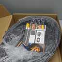 16 Inch Roasting Pan with Lid - Covered Oval Roaster - Enamel Carbon Steel Roaster Pot - Excellent Heat Distribution and Non-sticky - for Turkey Chicken Meat & Vegetables -Birthday and Holiday gifts