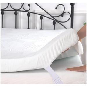3 Inch Queen Size Memory Foam Mattress Topper, Cooling Gel Bed Topper with Removable Cover, Soft & Pain Relief & Breathable, CertiPUR-US & Oeko-Tex Certified