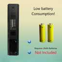 GHUST Voice Remote Control Replacement for Samsung QLED 8K QN800D QN900D Series Neo Quantum HDR Smart TV QN65QN800DAFXZA QN75QN800DAFXZA QN85QN800DAFXZA QN65QN900DAFXZA QN75QN900DAFXZA QN85QN900DAFXZA