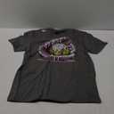Softball Drip Ice Cream Sprinkles Softball Glove T-Shirt, Size L, Grey