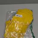 Vgo... 8-Pairs Reusable Household Gloves, Rubber Dishwashing gloves, Extra Thickness, Long Sleeves, Kitchen Cleaning, Working, Painting, Gardening, Pet Care (Size XL, Yellow, HH4601)