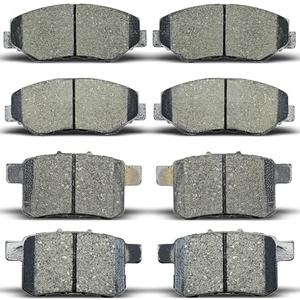 ALADICHE 4pcs Front Disc Ceramic Brake Pads Fit for 2008 2009 2010-2017 Honda Accord (D914/D1451)