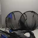 Lenwen Soccer Goal Target Net Top Bins Training Equipment Soccer Target for Goals Training Easy to Attach and Detach Ball Top Bins for Football Shooting Accuracy Practice Equipment Trainer Gift