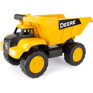 TOMY John Deere Big Scoop Dump Truck Toy with Tilting Dump Bed - 15 Inch - Sandbox Toys for Outside- Kids Outdoor Toys - Ages 3 Years and Up