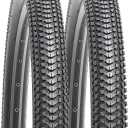 YUNSCM 26" Mountain Bike Tires 26x2.10/54-559 Compatible with 26x2.0 26 x 2.10 26x2.125 Bicycle Tires (Y-1081)