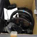 PXN V9 Steering Wheel for PC, PS4, Xbox, Switch - Universal Usb Sim Racing Wheel, APP, 270/900 Adjustable, 3 Pedals & Shifter Full Bundle(Black)