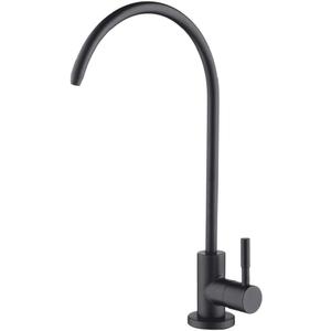 Apaix Drinking Water Faucet Matte Black, Kitchen Water Purifier Faucet for Non-Air Gap Reverse Osmosis Water Filtration System
