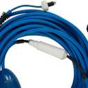 99958821-60ft Blue Cable Only Compatible with Dolphin Pool Robot Nautilus CC Plus WiFi, Includes 2 Big Floats and Swivel for Tangle-Free Operation, Pool Robot Cable 99958821-3 Pin