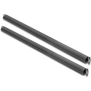Pair of 70 lbs Heavy Duty Garage Door Extension Springs Stretch Spring,High Precision Electrophoresis Black Coated for Corrosion Resistance,MIN 18000 Cycles for 7ft Garage Door Springs Replacement