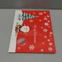 FUHSY Christmas Fall Tree Skirt 21 Inch Diameter Red Velvet Fabric Soft Metallic Tree Cover Mat Glitter Embroidered and Sequined Tree Skirts for Christmas Tree Decorations and Ornaments