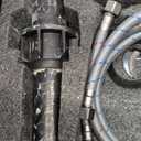 BELZ Matte Black Bathroom Faucet, Modern Single Handle One Hole Bath Vanity Sink Faucets with Pop Up Drain and Deck Plate for 1 or 3 Holes