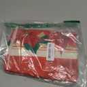 Artoid Mode Watercolor Poinsettia Red Christmas Table Runner, Seasonal Winter Xmas Holiday Kitchen Dining Table Decoration for Indoor Outdoor Home Party Decor 13 x 72 Inch