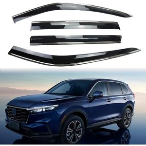 DOPPAPS Window Visors Compatible with Honda CRV 2023 2024 2025 Outside Mount Rain Guards Vent Deflectors 4PCS