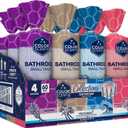 Color Scents 4 Gallon Garbage Bags  Small Scented Trash Bags for Bathroom & Bedroom| 720 Count | Twist Tie | Collection | Made in USA