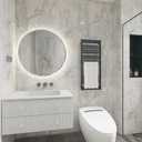 4 x 16"197" Thick Blue Gold Marble Wallpaper Peel and Stick Waterproof Glossy Textured Marble Contact Paper for Countertops Vinyl Wrap Removable Faux Granite Wall Sticker for Backsplash Bathroom