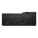 HP 460 Multi-Device Bluetooth Keyboard - Bluetooth with Swift Pair to 3 Multi-Devices, Compatible with Windows/Mac/Chromebook, Laptop, Notebook Black (7N7B8AA)